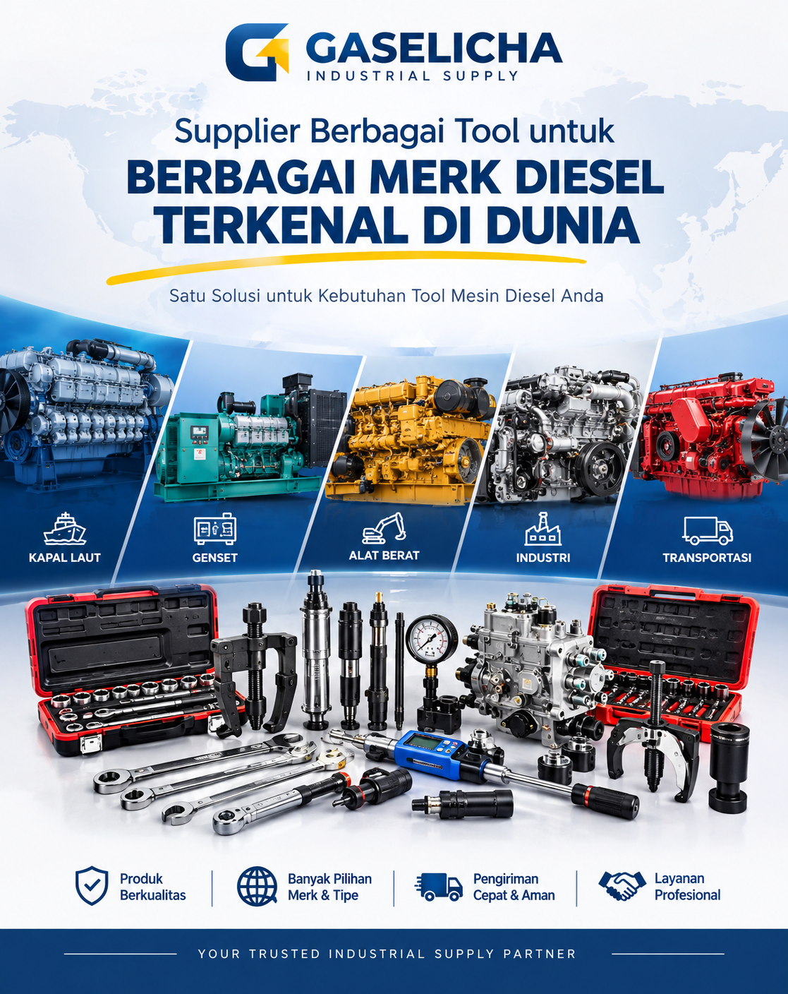Supplier Spare part diesel indonesia